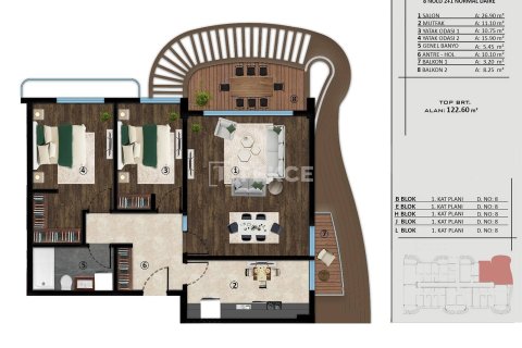 3+1 Apartment in Kartepe, Turkey No. 11286 28