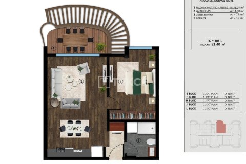 3+1 Apartment in Kartepe, Turkey No. 11286 29