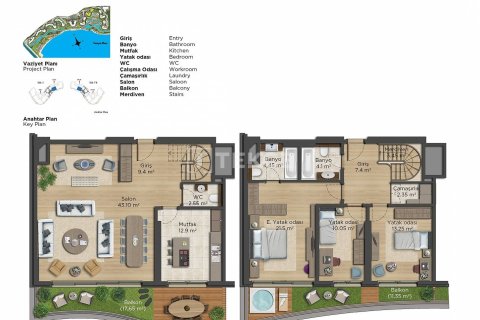 1+1 Apartment in Istanbul, Turkey No. 11151 14