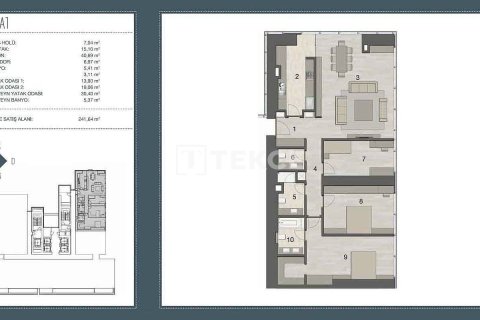 4+1 Appartement à Istanbul, Turkey No. 11175 8