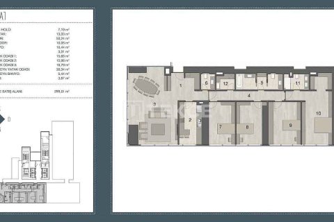 4+1 Apartment in Istanbul, Turkey No. 11175 9