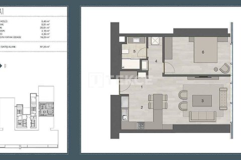 4+1 Apartment en Istanbul, Turkey No. 11175 12