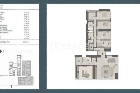 4+1 Apartment en Istanbul, Turkey No. 11175 5