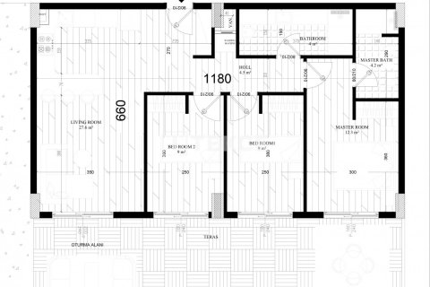 3+1 Penthouse à Aksu, Turkey No. 10965 20