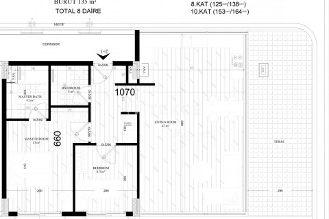 3+1 Penthouse à Aksu, Turkey No. 10965 16