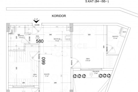 3+1 Penthouse en Aksu, Turkey No. 10965 18