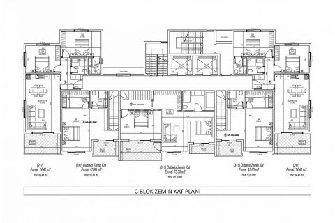 2+1 Penthouse à Alanya, Turkey No. 10986 14