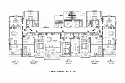 3+1 Appartement à Alanya, Turkey No. 10988 27