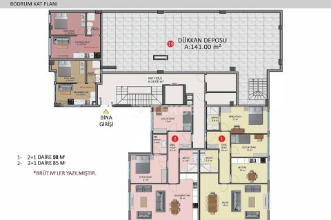 3+1 Penthouse à Alanya, Turkey No. 10946 29