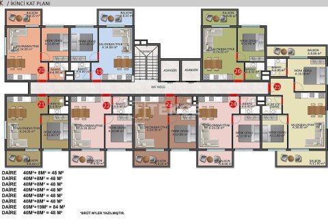 3+1 Penthouse à Alanya, Turkey No. 10946 19