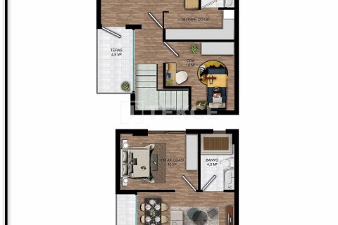 3+1 Appartement à Aksu, Turkey No. 10897 27