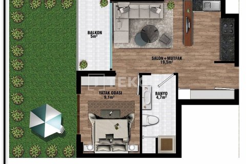 3+1 Appartement à Aksu, Turkey No. 10897 23