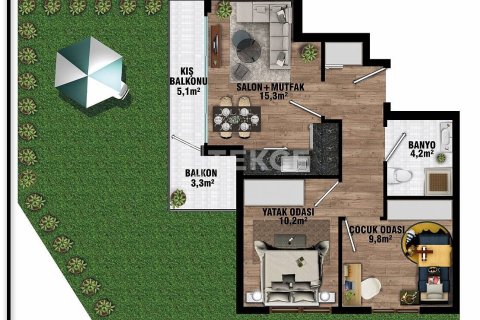 3+1 Apartment in Aksu, Turkey No. 10897 28