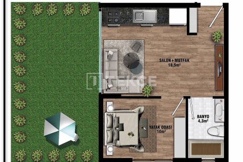 3+1 Apartment en Aksu, Turkey No. 10897 21