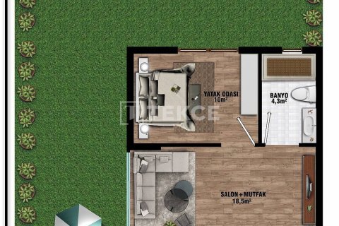 3+1 Appartement à Aksu, Turkey No. 10897 22