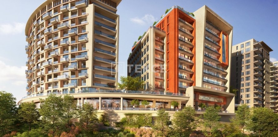 3+1 Appartement à Istanbul, Turkey No. 11506