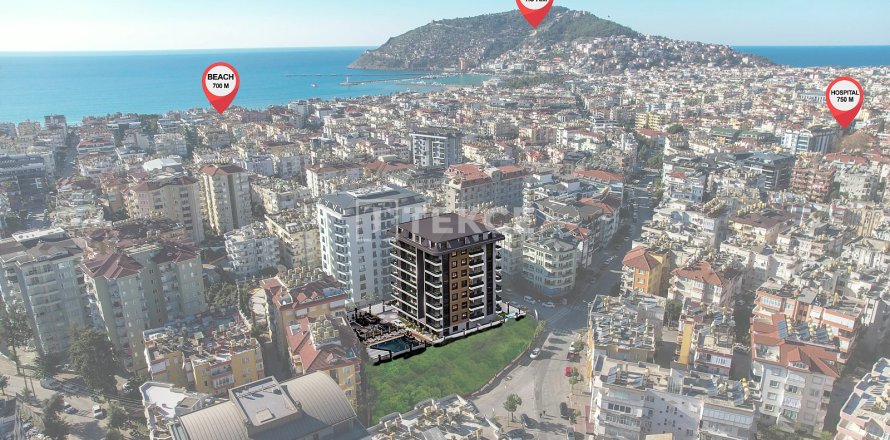 2+1 Penthouse à Alanya, Turkey No. 20749