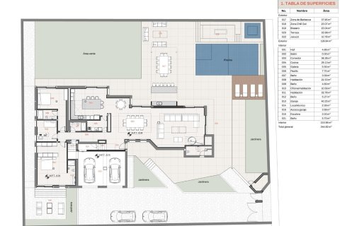 Квартира с 6 спальнями в Аликанте, Испания №92298 23
