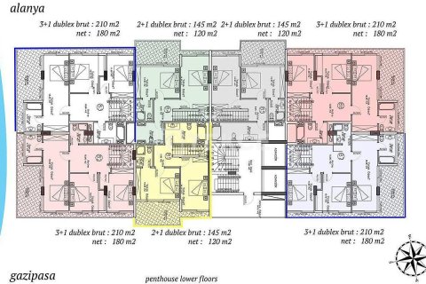 2+1 Apartment in Alanya, Turkey No. 10917 16