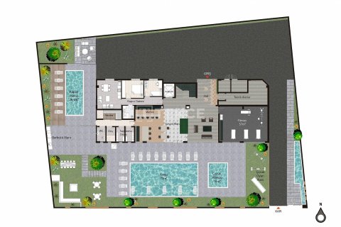 4+1 Penthouse à Alanya, Turkey No. 10954 20