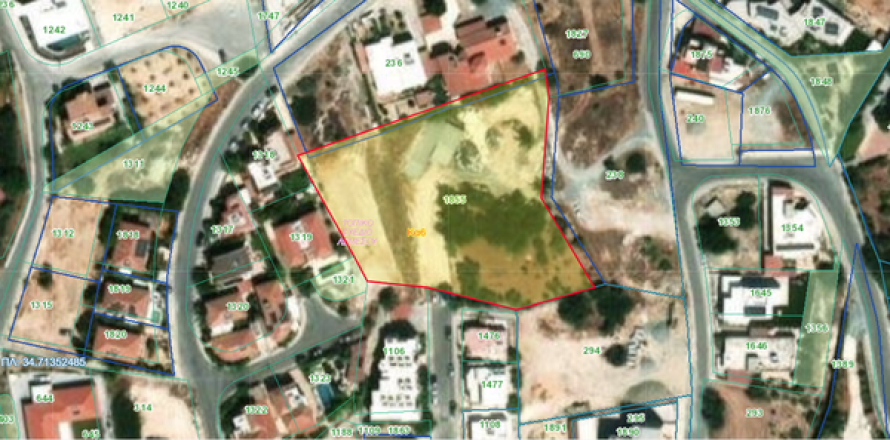 4014m² Land en Agios Athanasios, Cyprus No. 64489