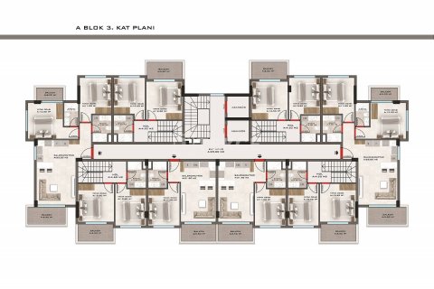 3+1 Apartment en Alanya, Turkey No. 10979 3