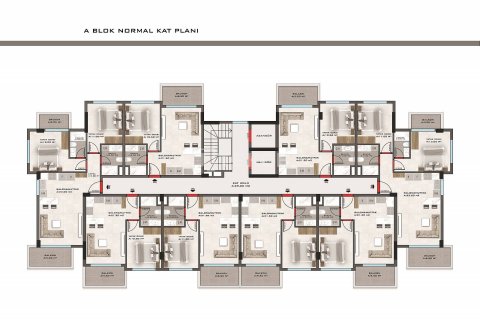 3+1 Penthouse à Alanya, Turkey No. 10980 28