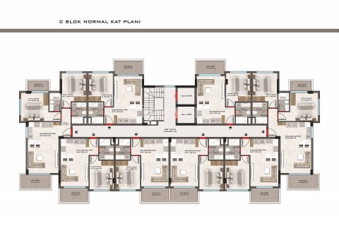 3+1 Penthouse à Alanya, Turkey No. 10980 7