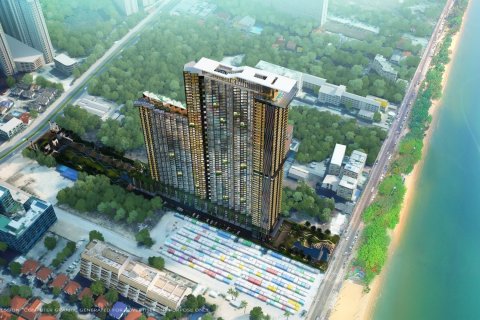 2 dormitorios Condominio  en Jomtien Beach, Thailand No. 213 12