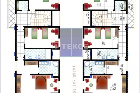 Вилла 4+1 в Дёшемеалты, Турция №13851 4