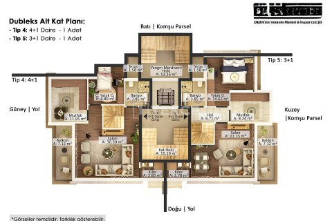 4+1 Appartement à Antalya, Turkey No. 22164 13