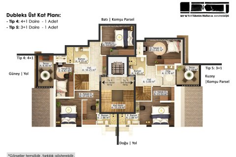 4+1 Appartement à Antalya, Turkey No. 22164 11