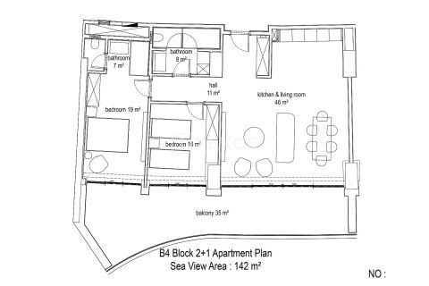 1+1 Penthouse in Alanya, Turkey No. 22138 17