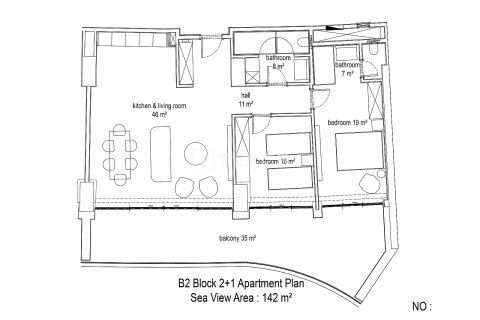 1+1 Penthouse en Alanya, Turkey No. 22138 18