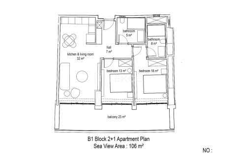 1+1 Penthouse in Alanya, Turkey No. 22138 20