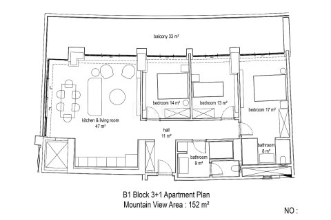 1+1 Penthouse in Alanya, Turkey No. 22138 19