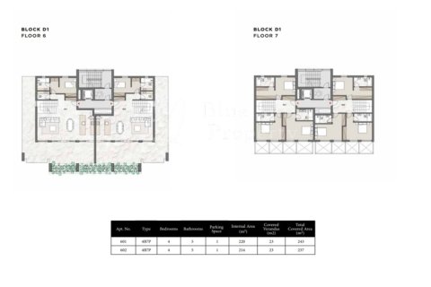 4 dormitorios Apartment en Famagusta, Cyprus No. 36538 12