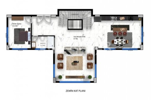 7 rooms Villa in Kargicak, Turkey No. 13404 5