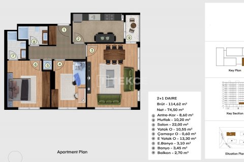 3+1 Apartment in Esenyurt, Turkey No. 20713 26