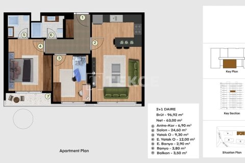 3+1 Apartment in Esenyurt, Turkey No. 20713 24