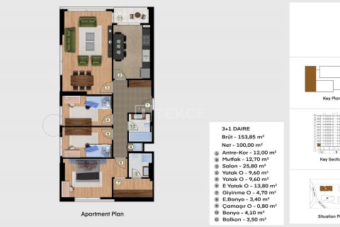 3+1 Appartement à Esenyurt, Turkey No. 20713 28