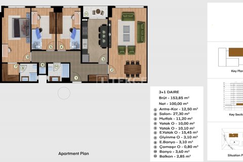 3+1 Apartment in Esenyurt, Turkey No. 20713 27