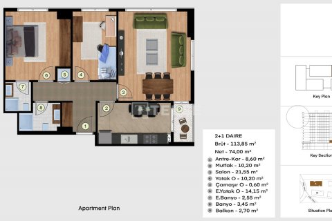 3+1 Apartment en Esenyurt, Turkey No. 20713 25