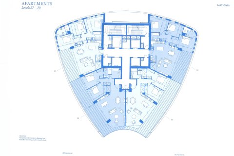 4 dormitorios Apartment en Limassol, Cyprus No. 37606 9