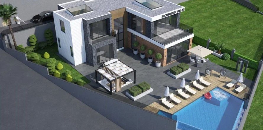 5+1 Villa en Alanya, Turkey No. 60730