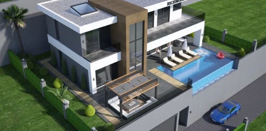 4+1 Villa en Alanya, Turkey No. 60731