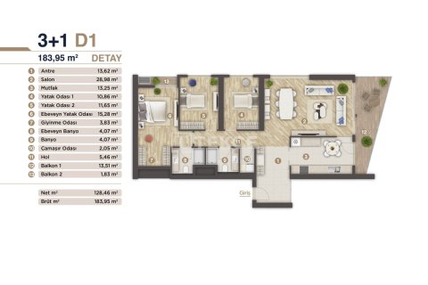 3+1 Appartement à Izmir, Turkey No. 14909 6