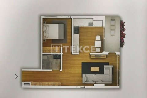 1+1 Apartment in Istanbul, Turkey No. 75629 8