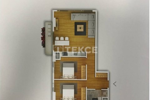 1+1 Apartment in Istanbul, Turkey No. 75629 5