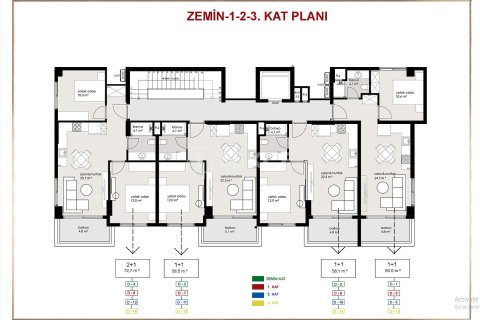 2+1 Apartment in Alanya, Turkey No. 21025 15